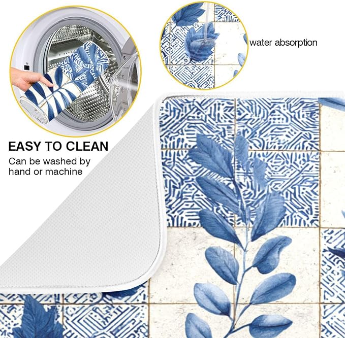 Blue Boho Plant