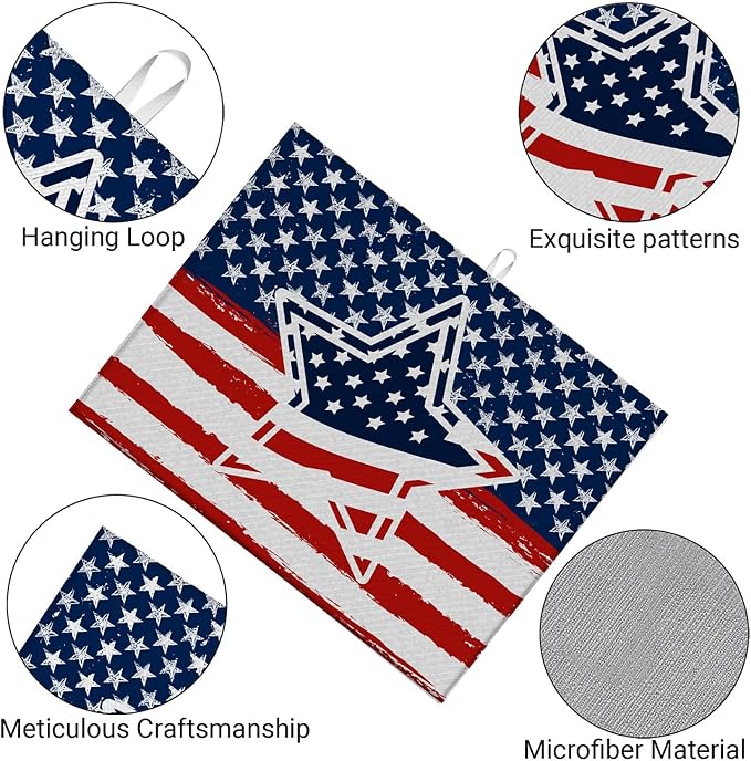 American Flag Star
