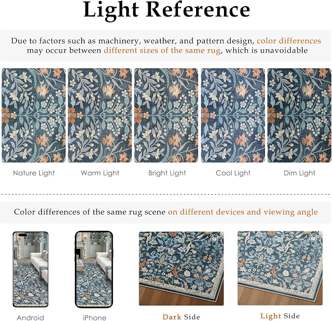 Floral | Light Blue