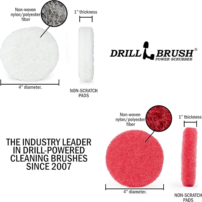 3x Red Pads 3x White Pads