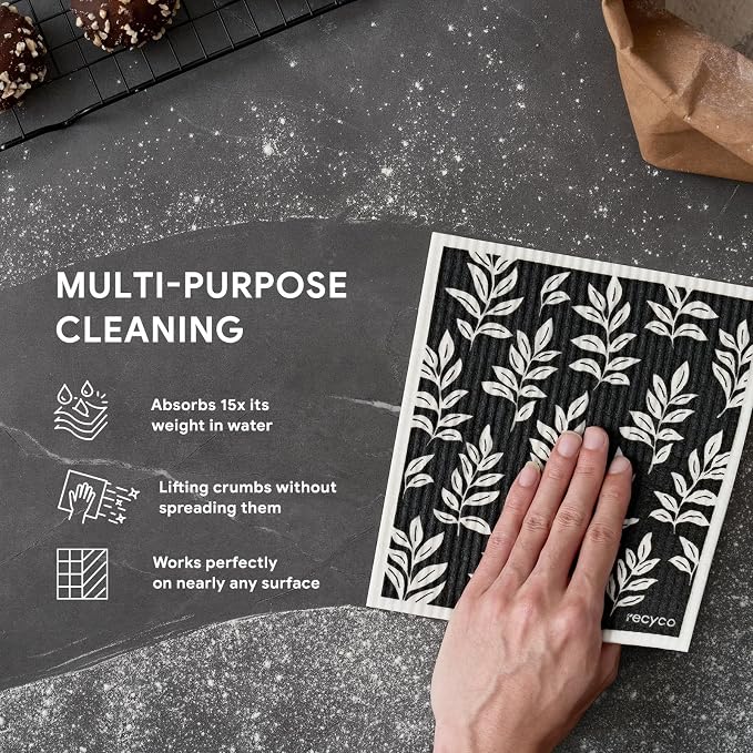 Black & White Mystic Meadows-5 Pack