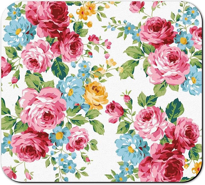 Pink Red Roses Floral