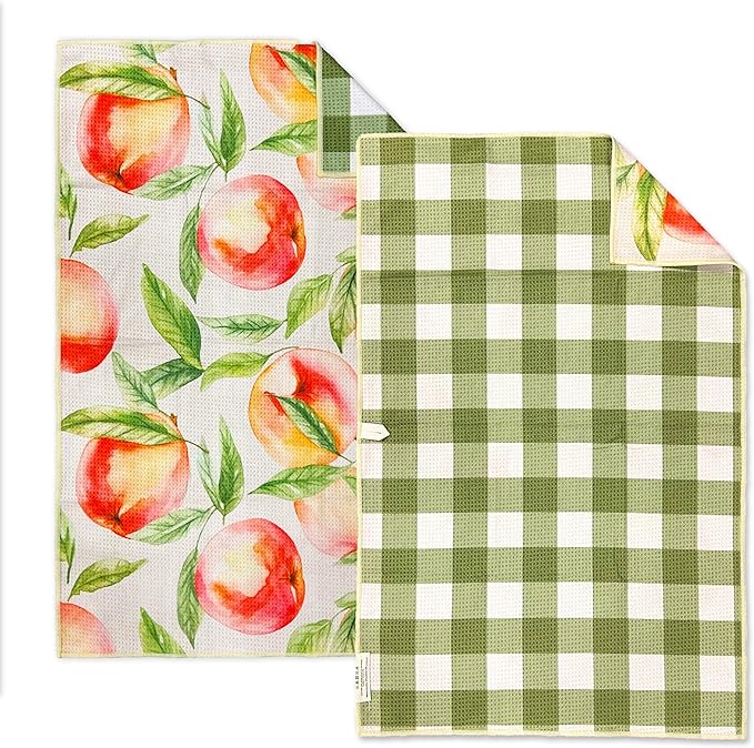 Peaches & Cream- Green/ Multi