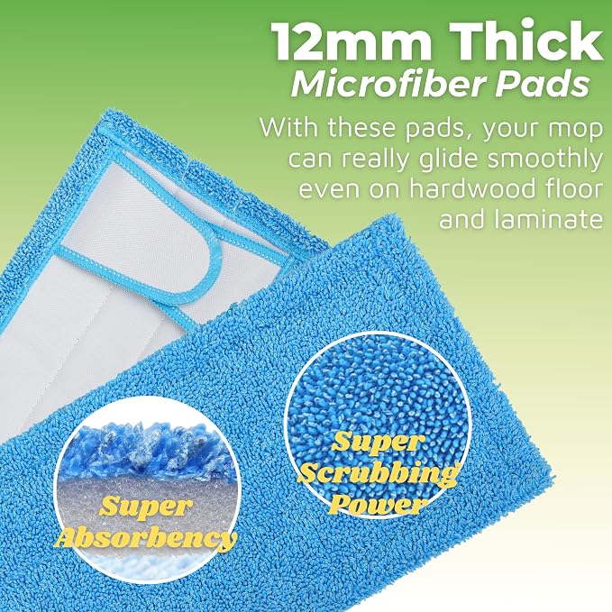 4 Pack-blue Wet Dry Pad