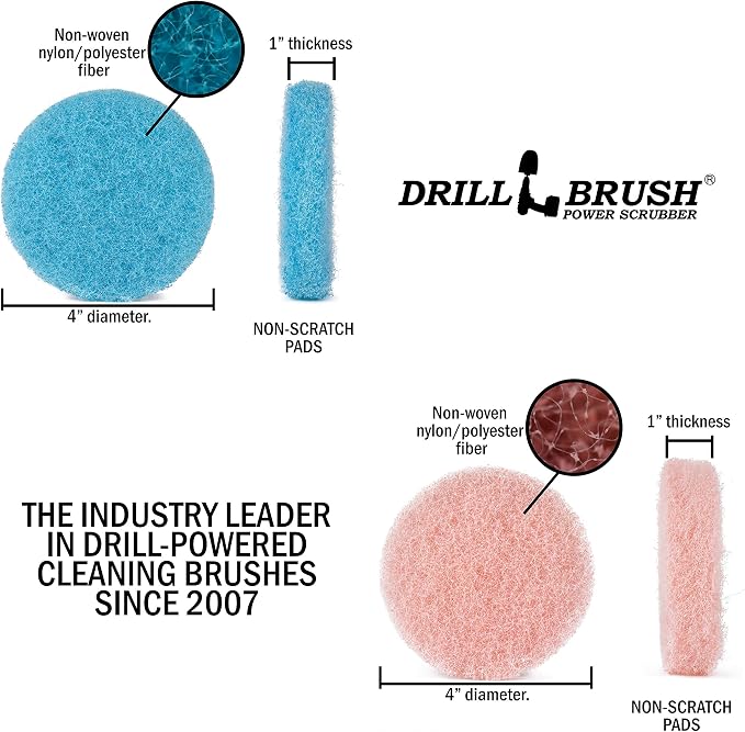 3x Pink Pads 3x Light Blue Pads