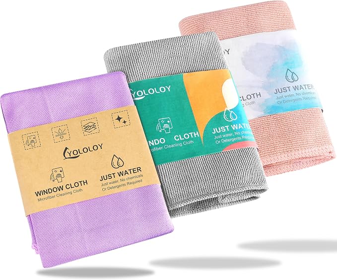 Window & Enviro Cloth (Purple & Grey & Pink)