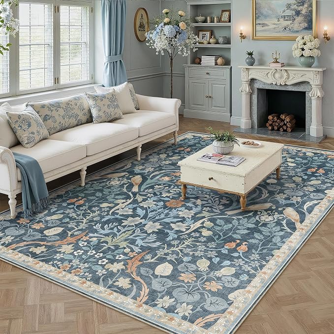 Floral | Light Blue