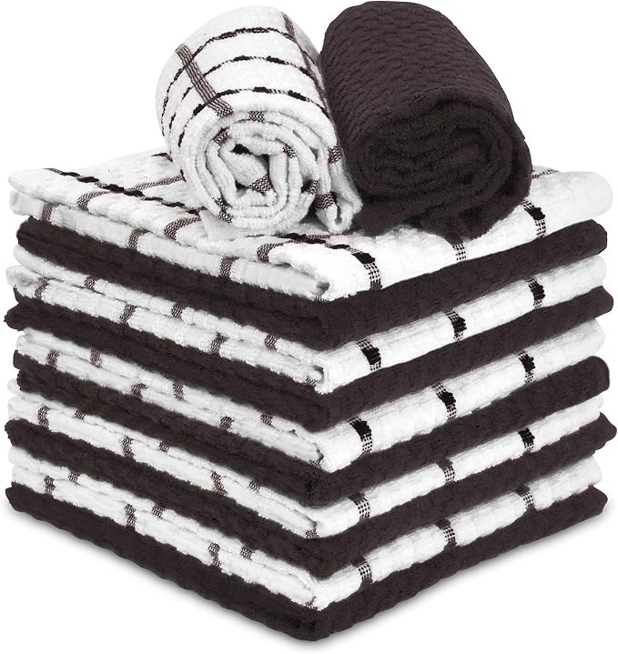 Brown & White