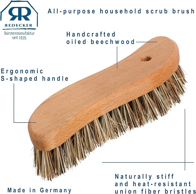 Union Fiber With S-shaped Beechwood Handle