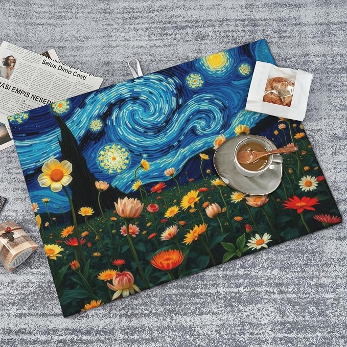 Starry Night Flowers