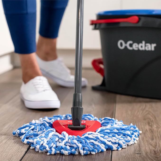 Rinseclean Spin Mop & Bucket