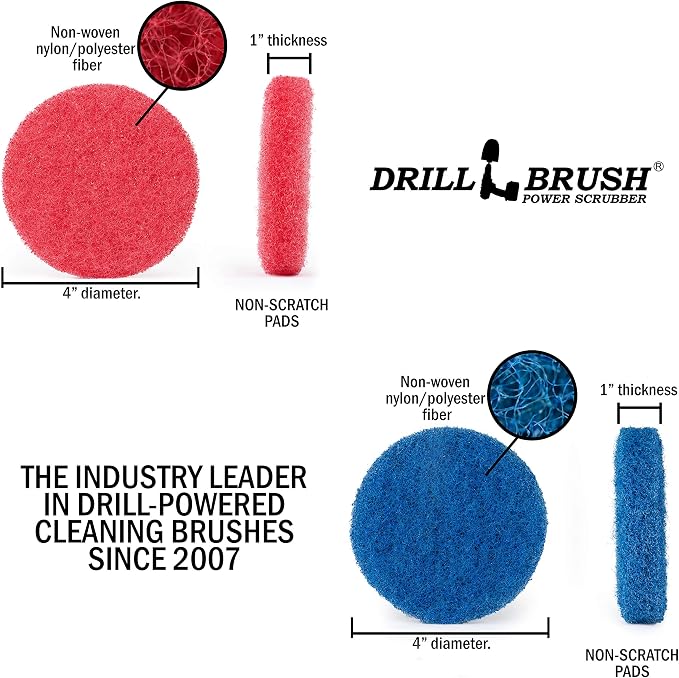 3x Red Pads 3x Dark Blue Pads