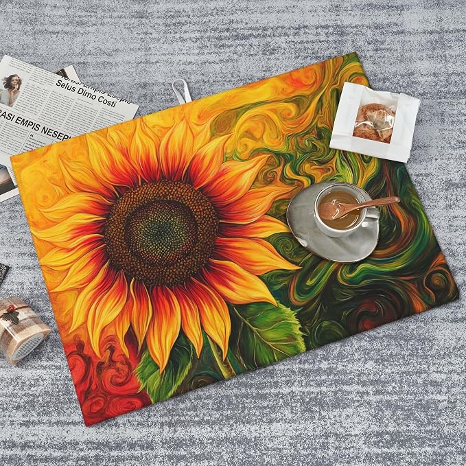 Watercolor Sunflower