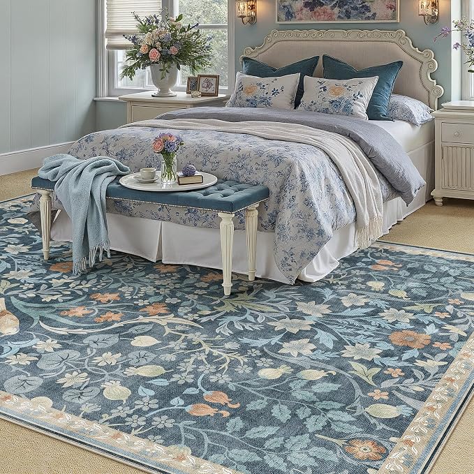 Floral | Light Blue
